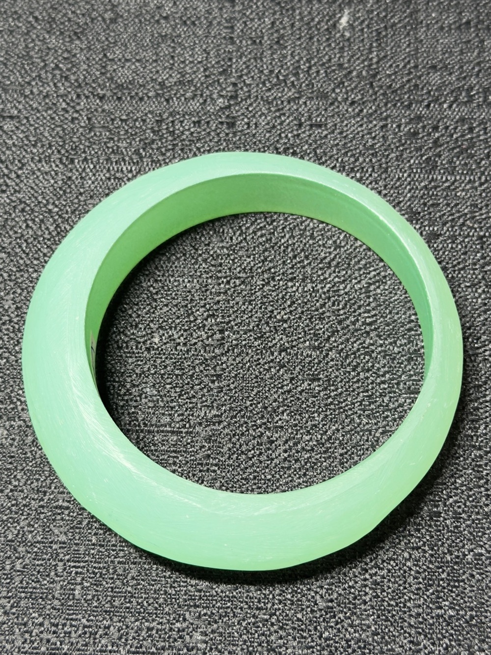 Green Resin Bangle Bracelet - Women Jewelry